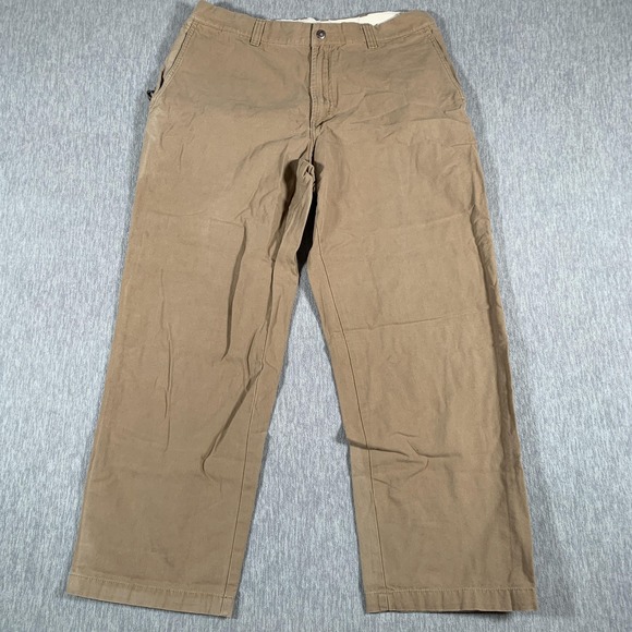 Columbia Other - Columbia Pants Mens 36x30 Brown Cotton‎ Canvas Utility Workwear Casual